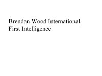 Brendan Wood International